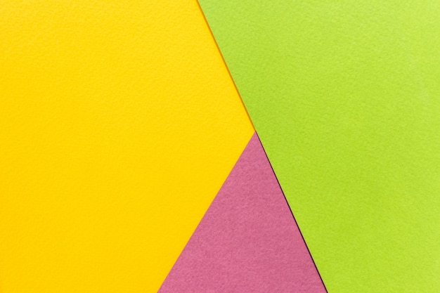 Texture paper yellow, green and purple. 