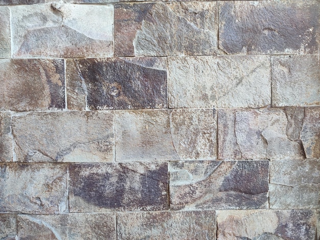 텍스처 패턴 또는 배경 끔하게 배열 된 돌 벽