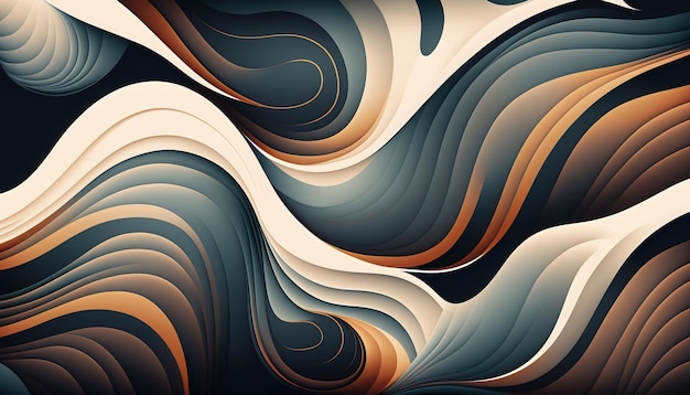 Photo texture pattern minimalist vector flow art. ai generative.