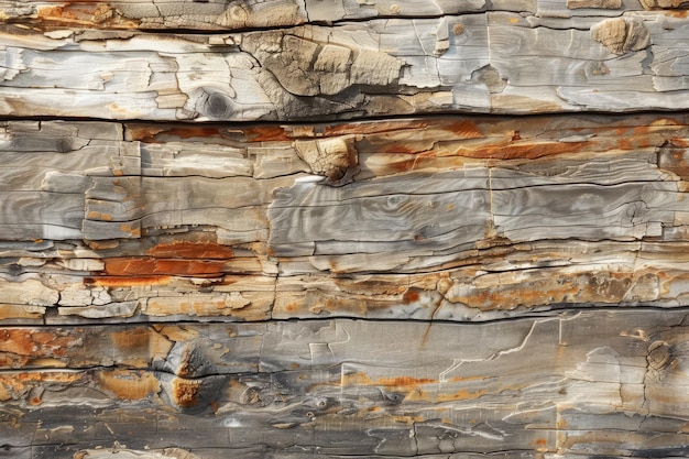 Texture of petrified wood Generative AI