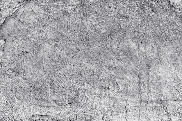 Texture of plaster on the wall. Gray background putty wall.