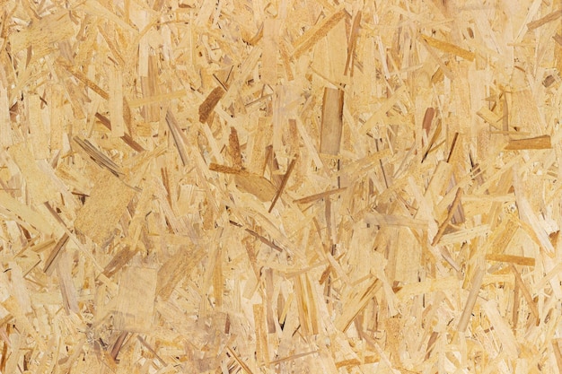 texture of pressed chips osb plate