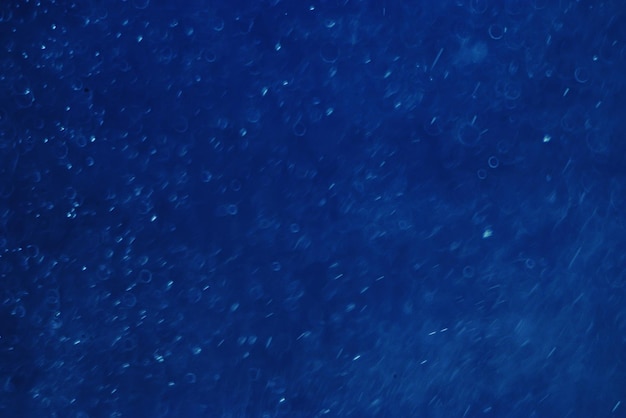 texture of the rain blue background