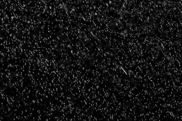 texture of rain and fog on a black background overlay effect