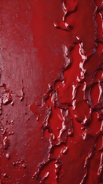 Texture of a red paint on a metal surface