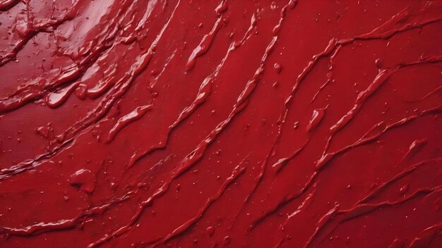 Texture of a red paint on a metal surface