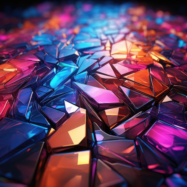 texture retro wave atomic pulse stained glasslike art