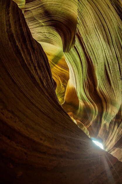 The texture of rocks in yucha canyon shanxi china