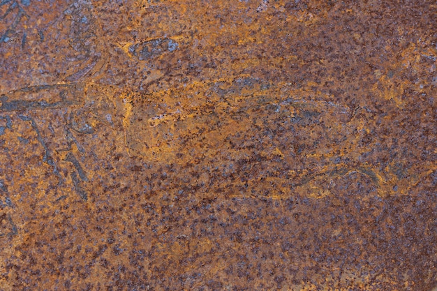 Texture of rusted metal surface