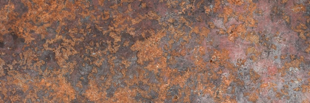 texture of rusty metal