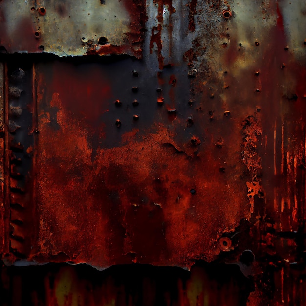 Photo texture of rusty metal