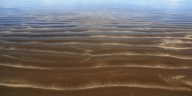 Texture of sand in beach