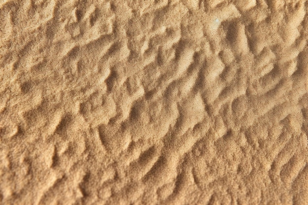 Texture of sand closeup Abstract background and texture for design