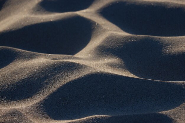 Texture Sand dunes at sunset