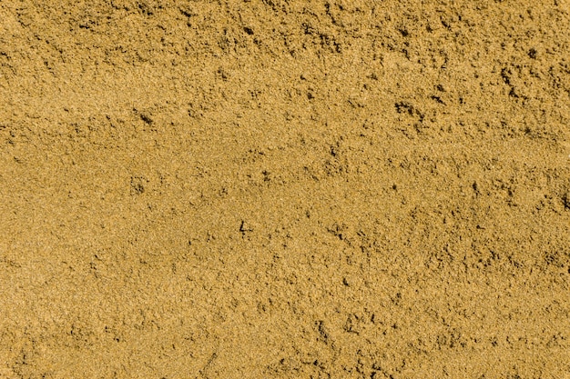 Texture of sand moistens a little dark