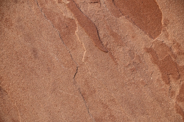 The texture of sandstone
