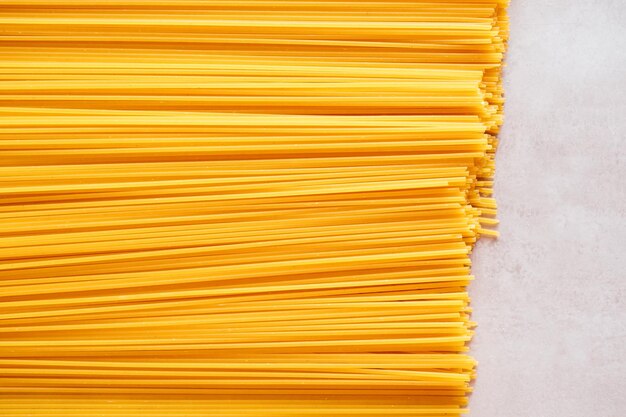 Foto testura della pasta agli spaghetti