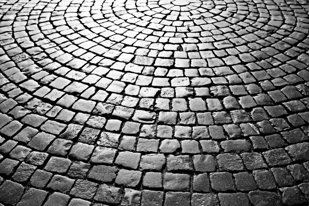 texture of stone pavement tiles cobblestones bricks background