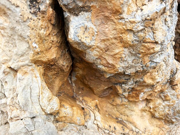 Texture of the stone wall