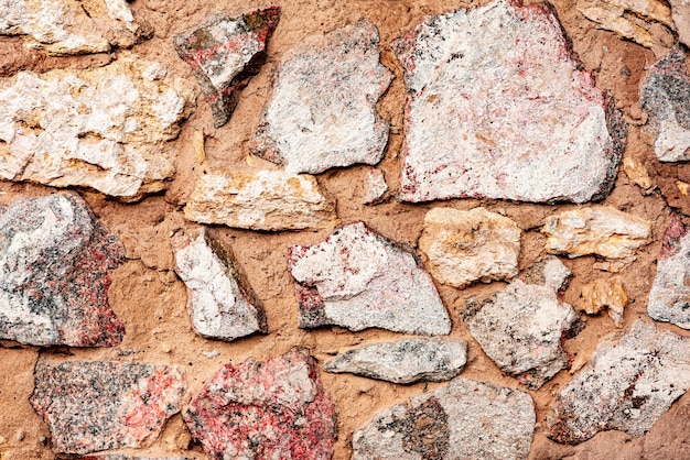 Texture of a stone wall