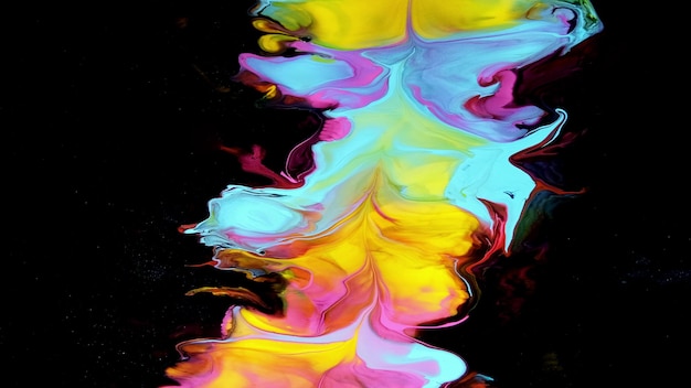 Texture in the style of fluid art. Abstract background