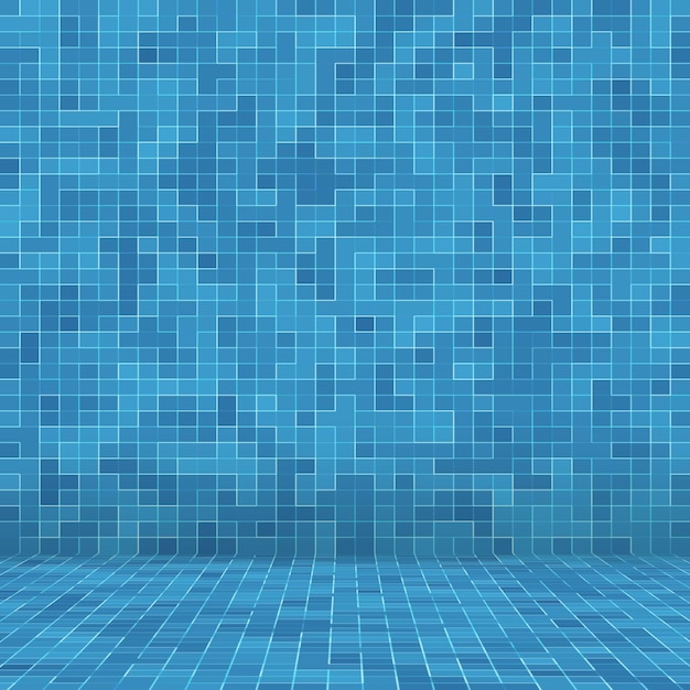 Texture Swimming pool Mosaic tile background.