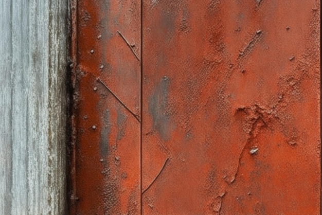 Photo texture that imitates the look of oxidized corten steel with a mix of rust tones