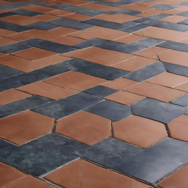 Texture of tiles floor background closeup