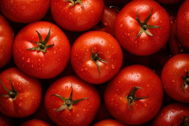 Foto texture del pomodoro sfondamento di pomodori freschi