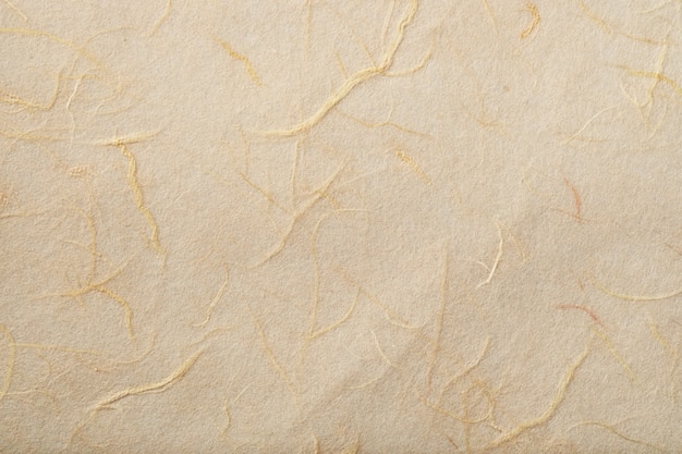 Texture of traditional handmade mulberry paper