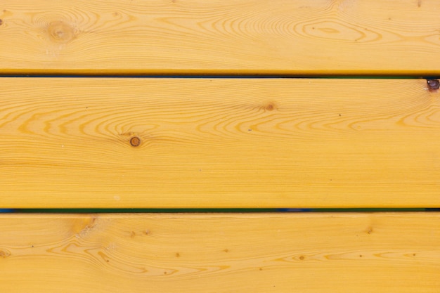 The texture of the tree Natural pattern on a wooden background Wooden boards horizontally arranged