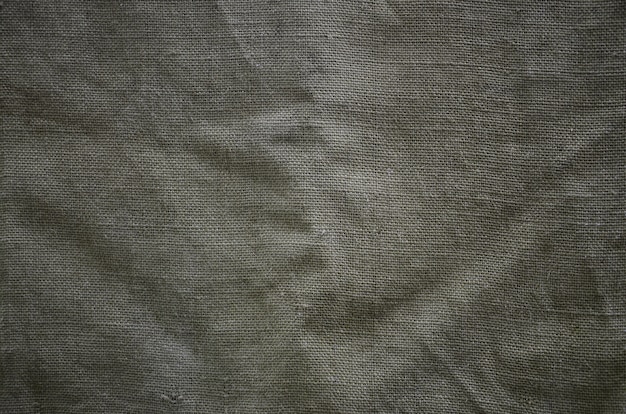 The texture of a very old brown sack cloth. Retro texture with canvas material.