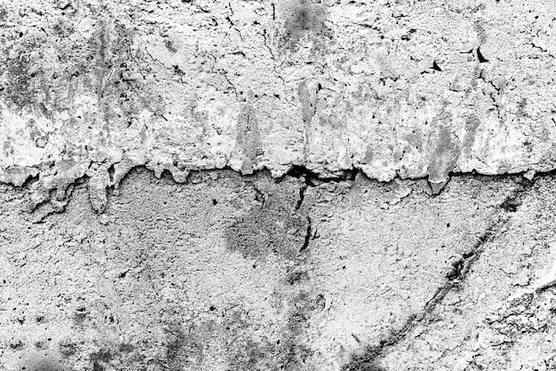 Texture, wall, concrete background. Wall fragment with scratches and cracks background