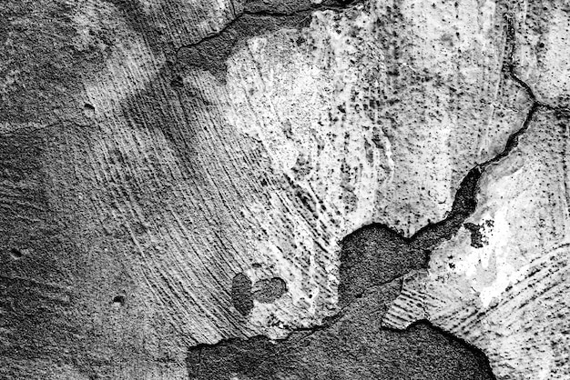 Texture, wall, concrete background. Wall fragment with scratches and cracks