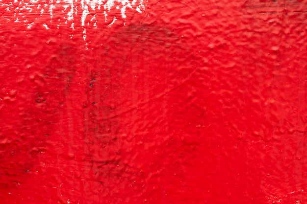 Фото Текстура стены, капельная краска, шпатлевка, красно-белая стена