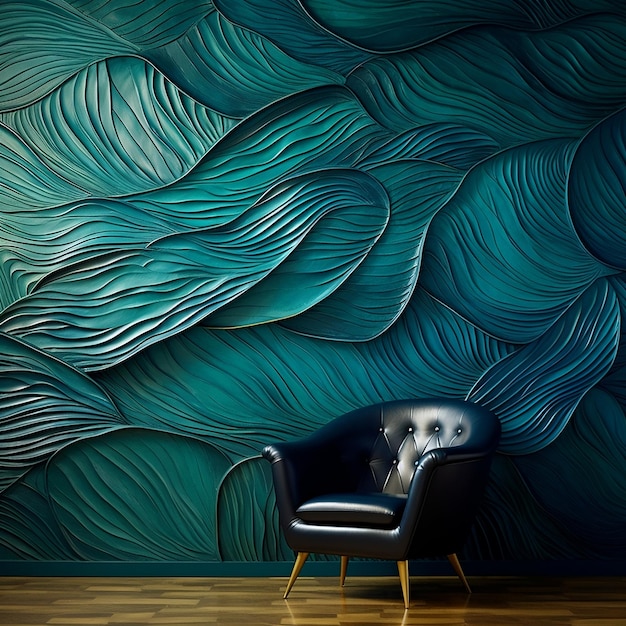 Premium AI Image | Texture Wallpaper design Interior pattern design