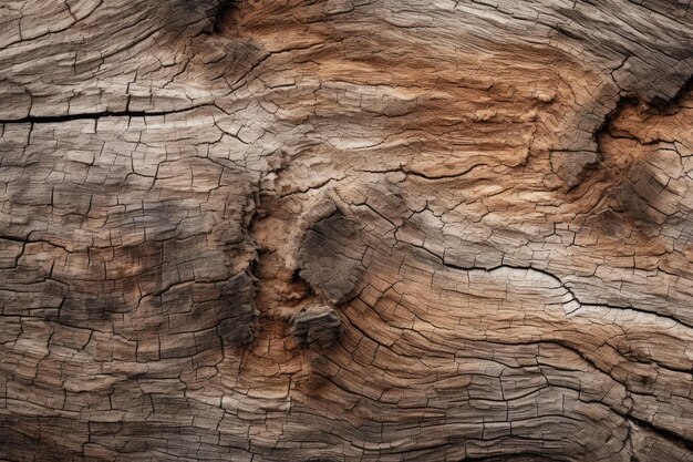 Текстура выветрившейся коры дерева