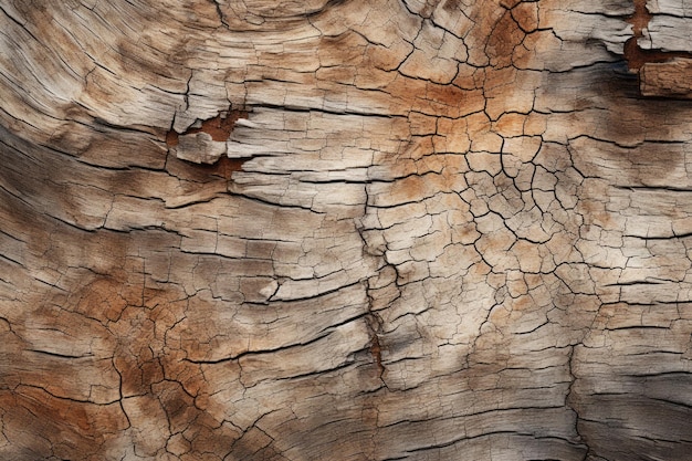 Texture of a Weathered Tree Bark