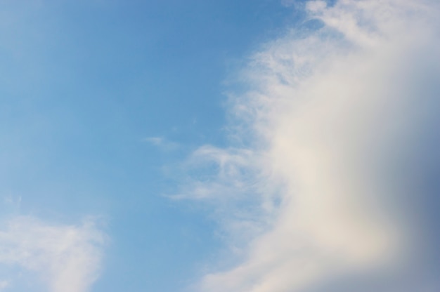 Photo texture white blue sky