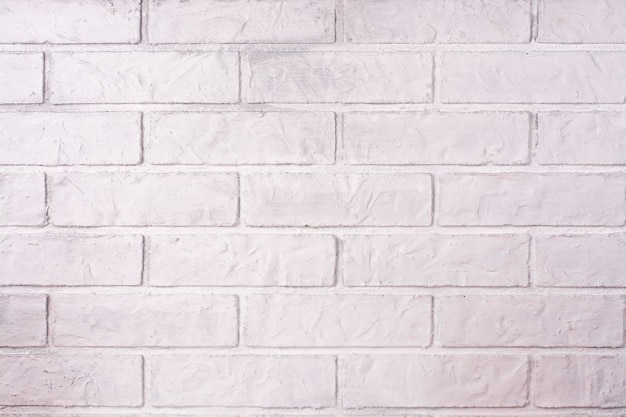 Texture of white brick wall.