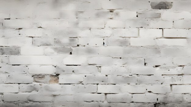 Texture of White Brick Wall