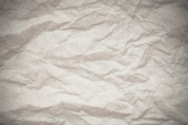 Texture white crumpled paper background.