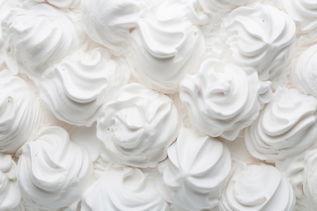 Photo texture of white ice cream background frozen elegance