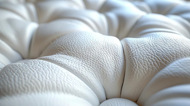 The texture of white leather