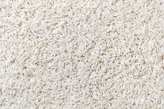 Texture of the white rice grains