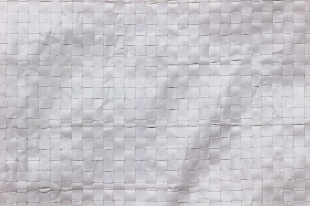 Photo texture and wrinkles of white plastic net bag.