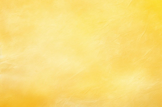 A texture of yellow paper with a texture of yellow paint.