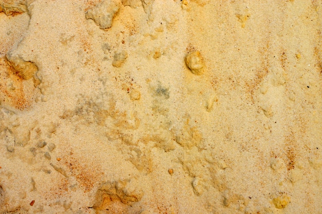 Texture of yellow sand.