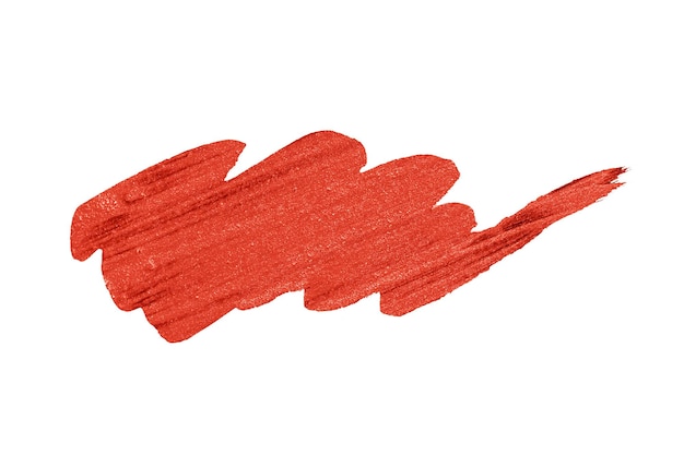 Textured Abstract Red paint brush for background