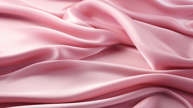 a textured background resembling pink fabric with subtle folds and shadows